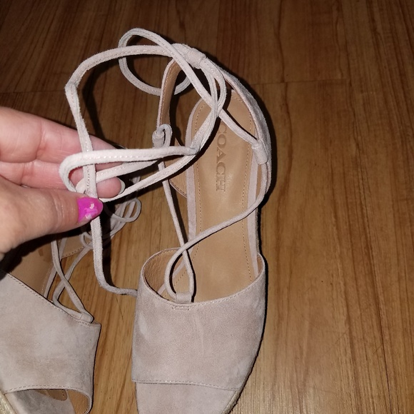 Coach platform shoes size 10 - Picture 6 of 6